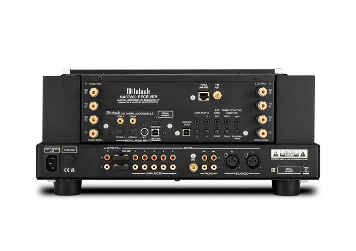 McIntosh MAC7200 2-Channel Receiver Ideal for 2-Channel Audio Systems