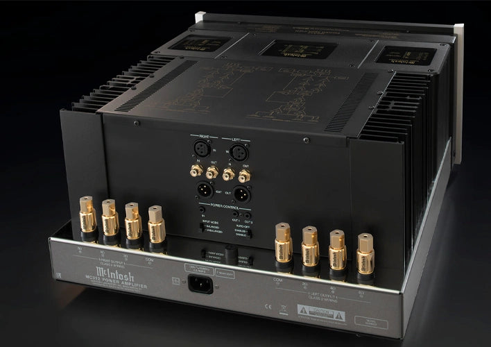McIntosh MC312 2-Channel Power Amplifier Ideal for 2-Channel Audio Systems & Home Theater Systems