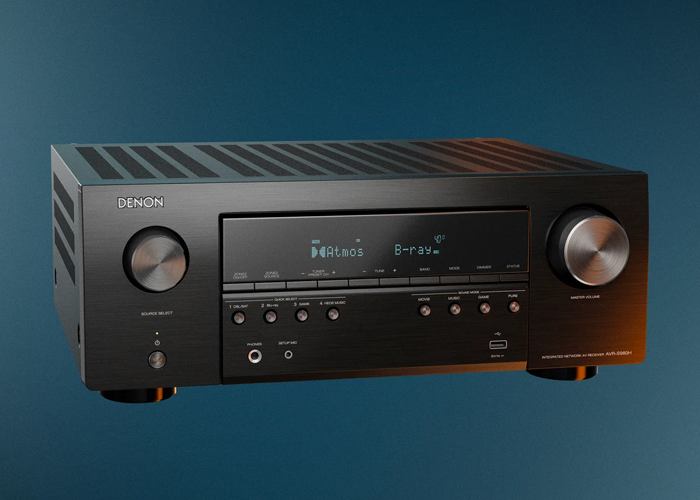 AVR-S980H 7.2 Ch. 90W 4K/8K Dolby Atmos AV Receiver Powered by HEOS™