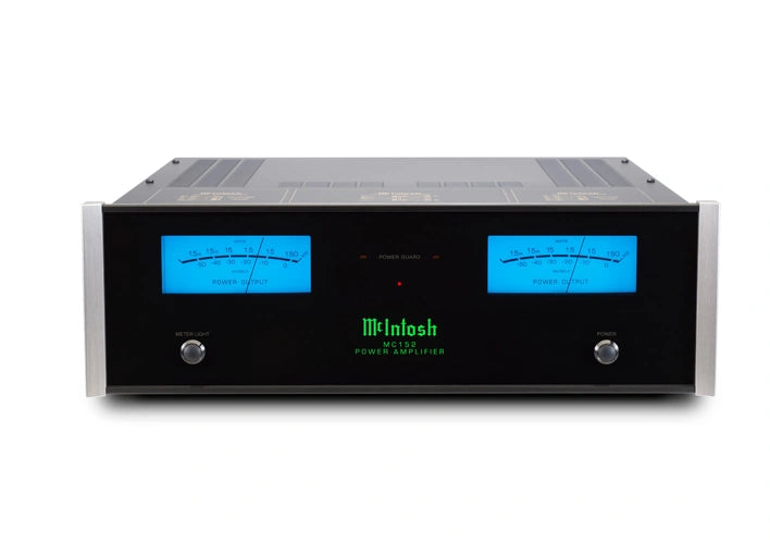 McIntosh MC152 2-Channel Power Amplifier Ideal for 2-Channel Audio Systems & Home Theater Systems