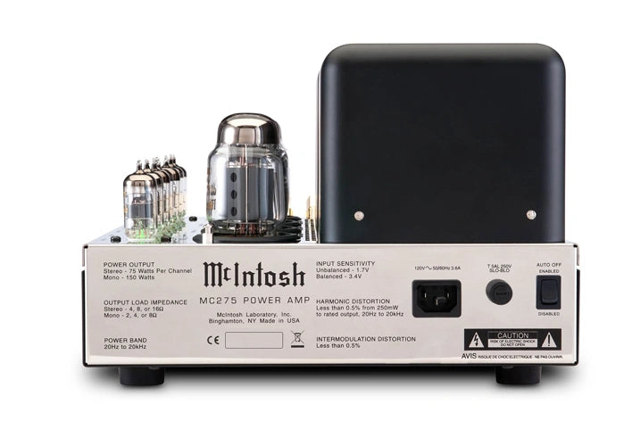 McIntosh MC275 2-Channel Power Amplifier Ideal for 2-Channel Audio Systems