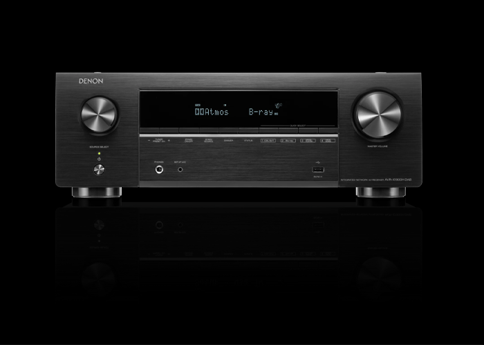 AVR-X1800H DAB 7.2 Ch. 80W 8K AV Receiver Powered by HEOS™ and DAB+