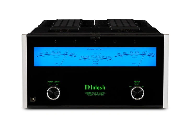 McIntosh MC255 5-Channel Power Amplifier Ideal for Home Theater Systems