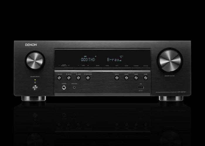 AVR-S670H 5.2 Ch. 140W 8K AV Receiver Powered by HEOS™