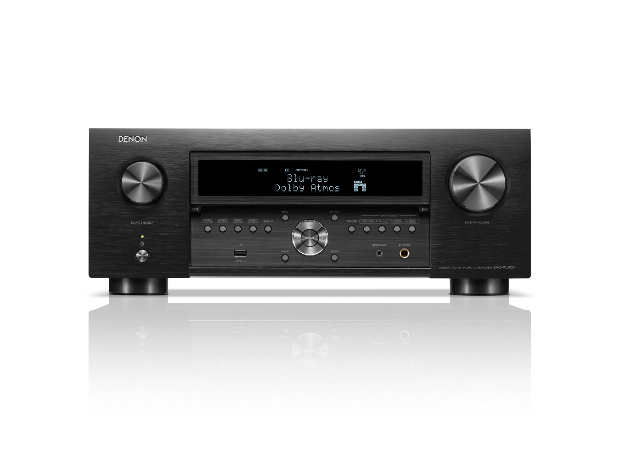 AVC-X6800H 11.4 Ch. 140W 8K AV Receiver Powered by HEOS™
