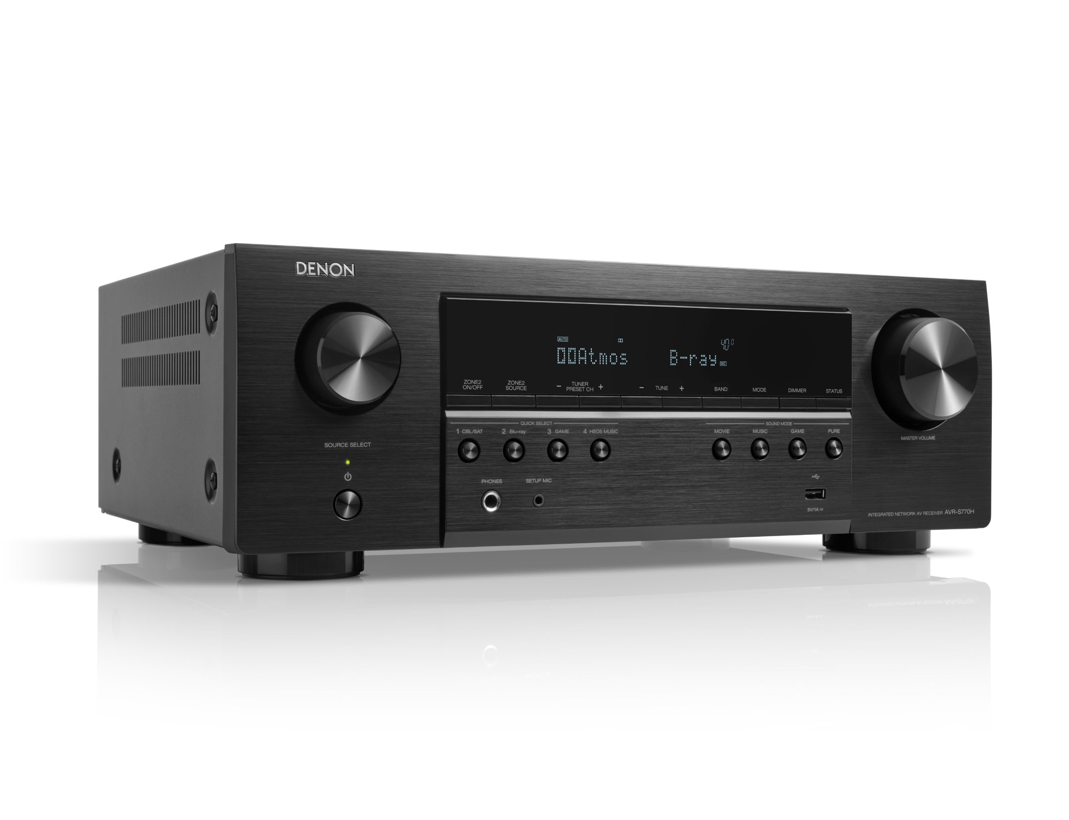 AVR-S770H 7.2 Ch. 140W 8K AV Receiver Powered by HEOS™