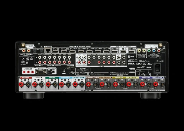 AVC-X4800H 9.4 Ch. 125W 8K AV Receiver Powered by HEOS™