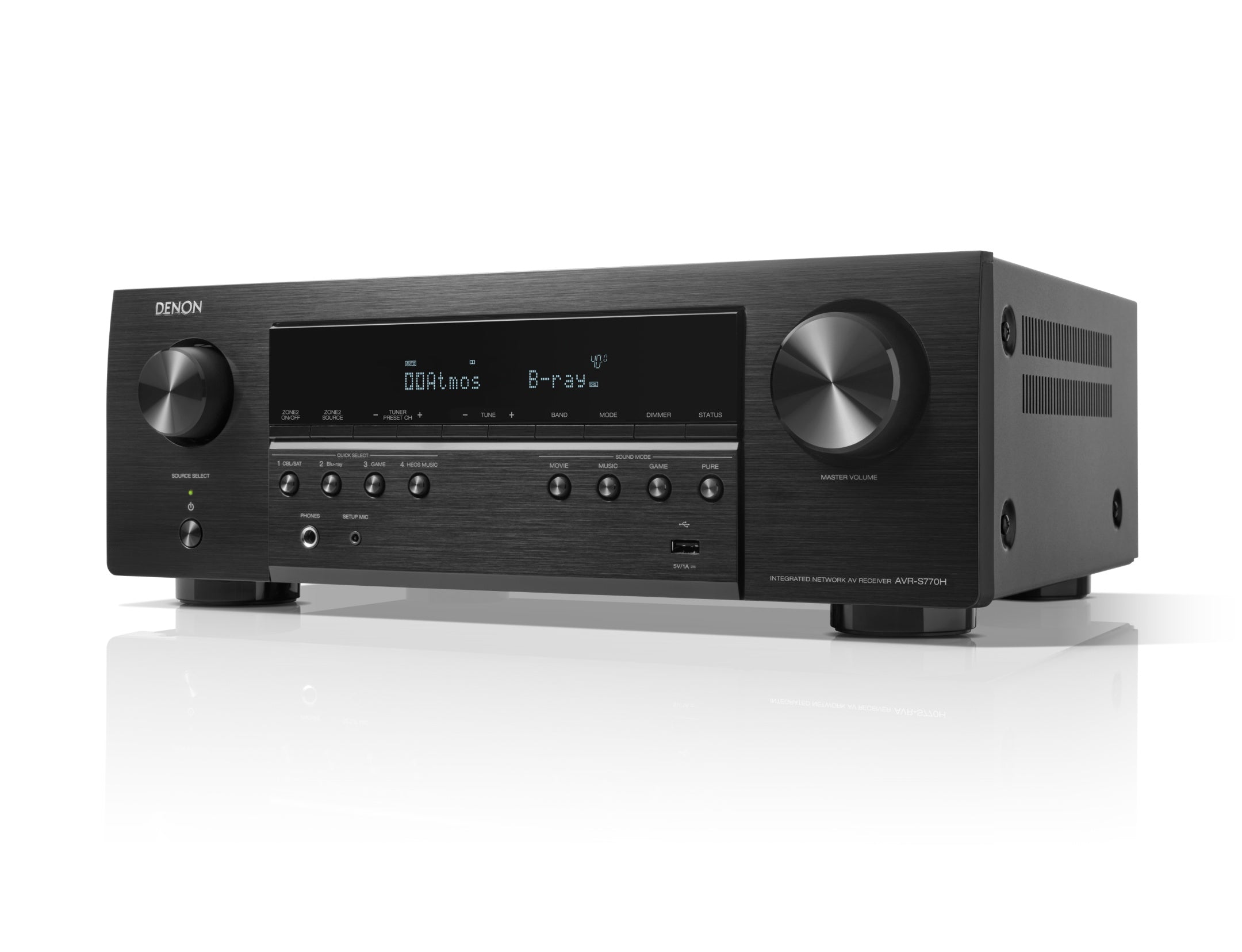 AVR-S770H 7.2 Ch. 140W 8K AV Receiver Powered by HEOS™