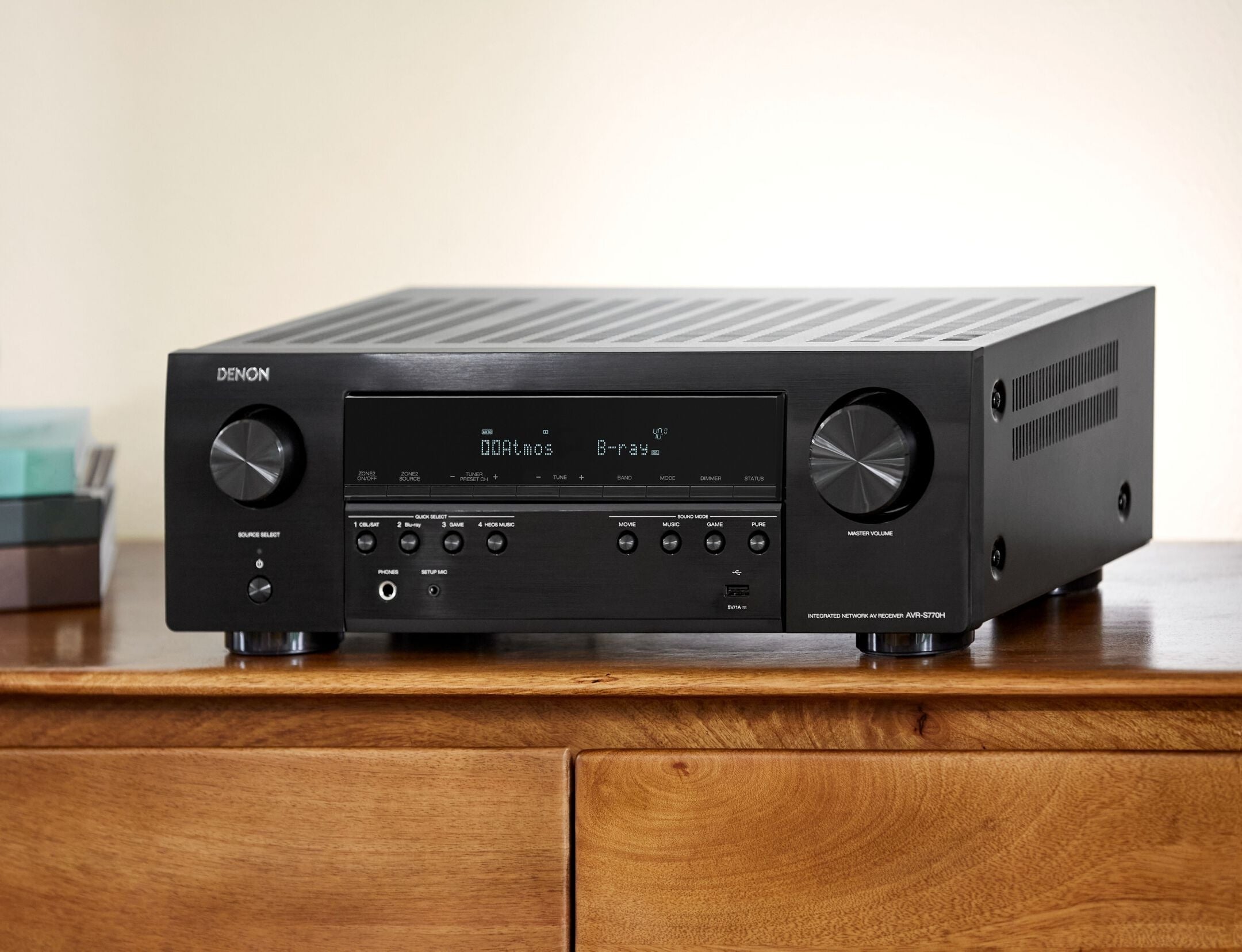 AVR-S770H 7.2 Ch. 140W 8K AV Receiver Powered by HEOS™