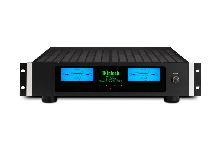 McIntosh MI254 4-Channel Power Amplifier Ideal for Home Theater Systems & Distributed Audio Systems