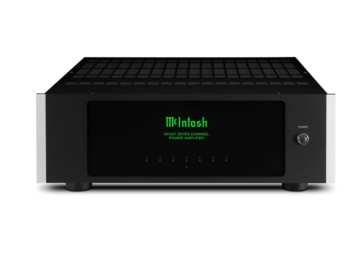 McIntosh MI347 7-Channel Power Amplifier Ideal for Home Theater Systems