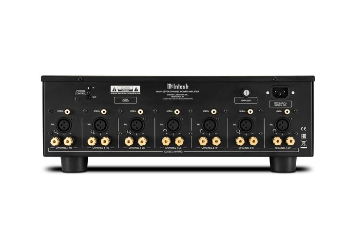 McIntosh MI347 7-Channel Power Amplifier Ideal for Home Theater Systems