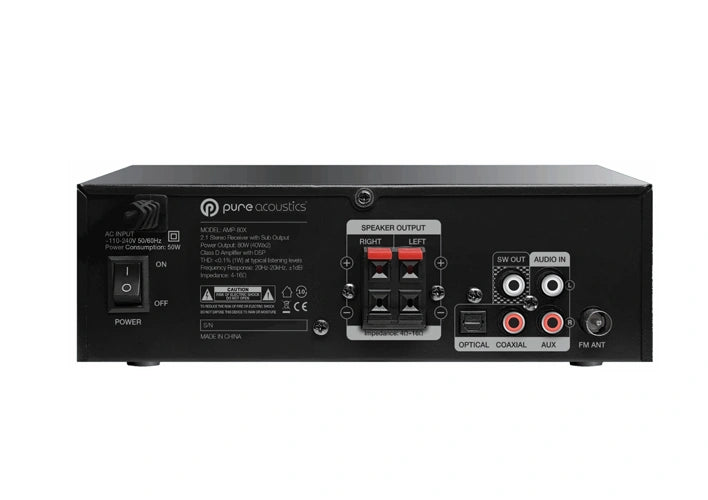 Pure Acoustic Amp 80X Stereo Amplifier