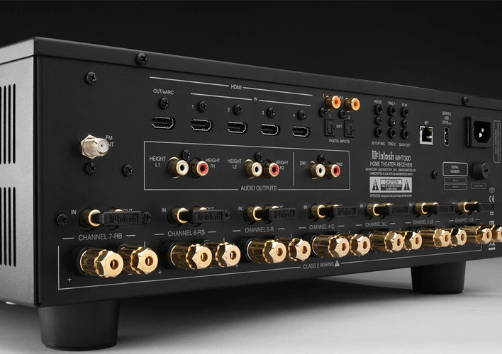 McIntosh MHT300 Home Theater Receiver Also called an AV Receiver or AVR