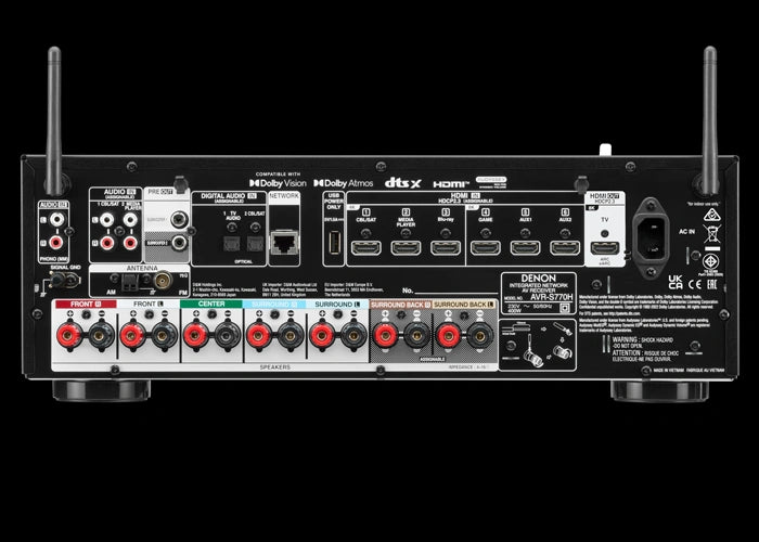 AVR-S770H 7.2 Ch. 140W 8K AV Receiver Powered by HEOS™