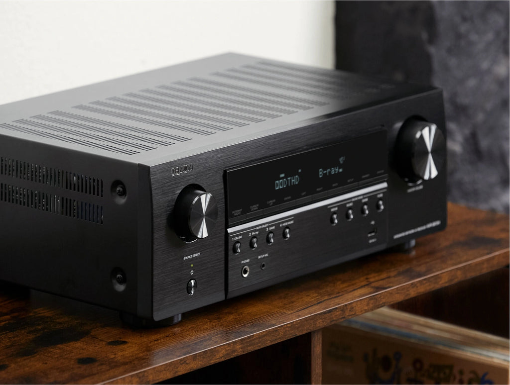 Denon AVC-S670H 5.2 Ch. 75W 8K AV Receiver Powered by HEOS™