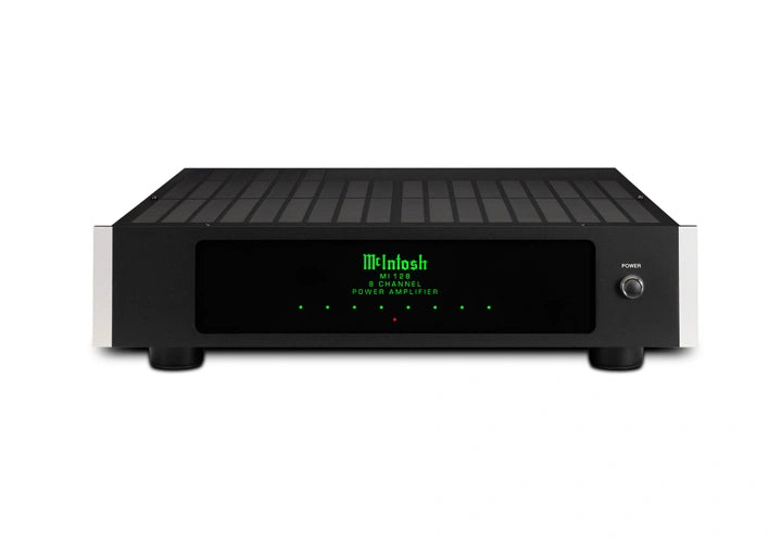 McIntosh MI128 8-Channel Power Amplifier Ideal for Distributed Audio Systems & Two-Channel Audio Systems