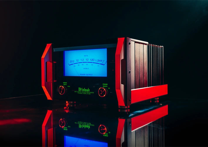 McIntosh MC1.25KW 1-Channel Power Amplifier Ideal for 2-Channel Audio Systems & Home Theater Systems