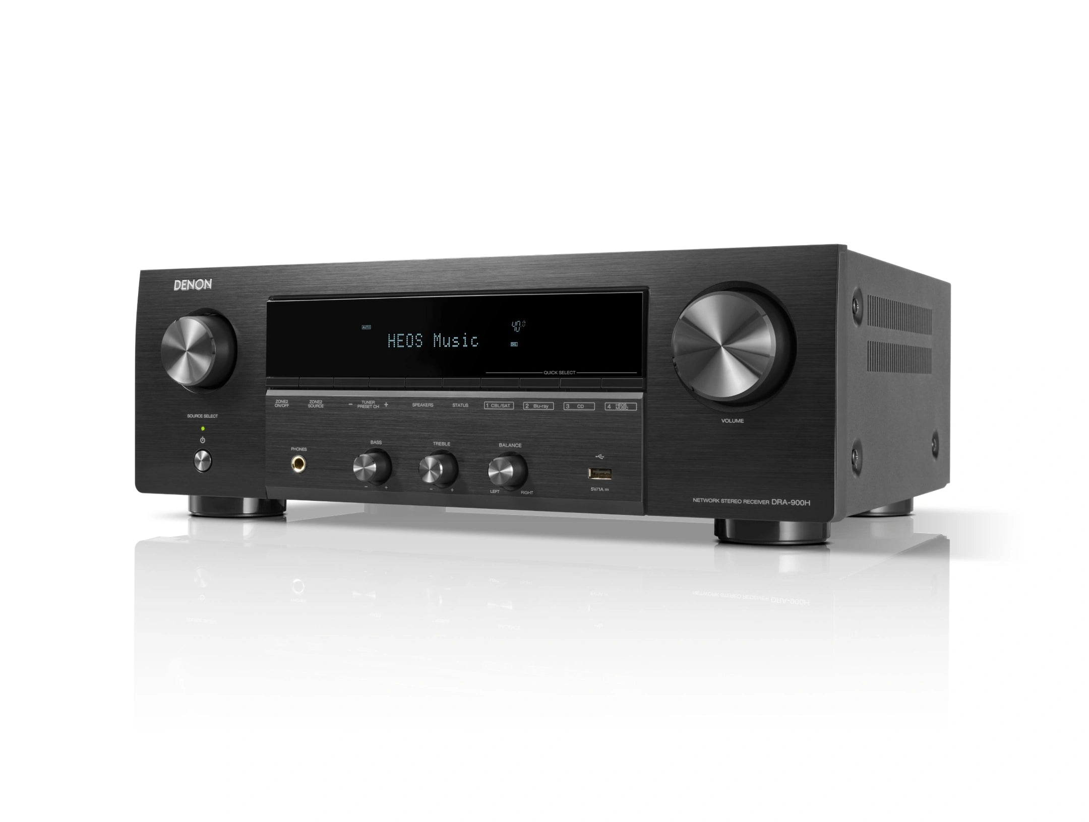 Denon DRA-900H 2.2 Ch. 100 8K AV Receiver Powered by HEOS™