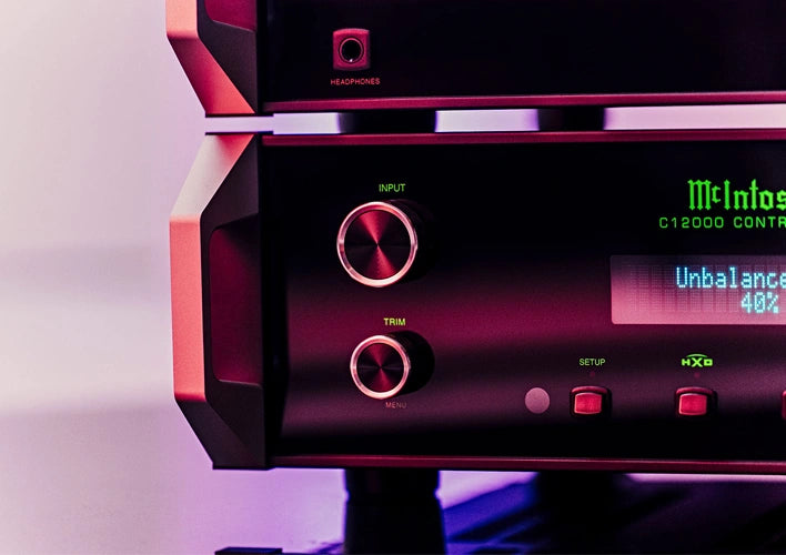 McIntosh C12000 2-Channel Preamplifier Ideal for 2-Channel Audio Systems