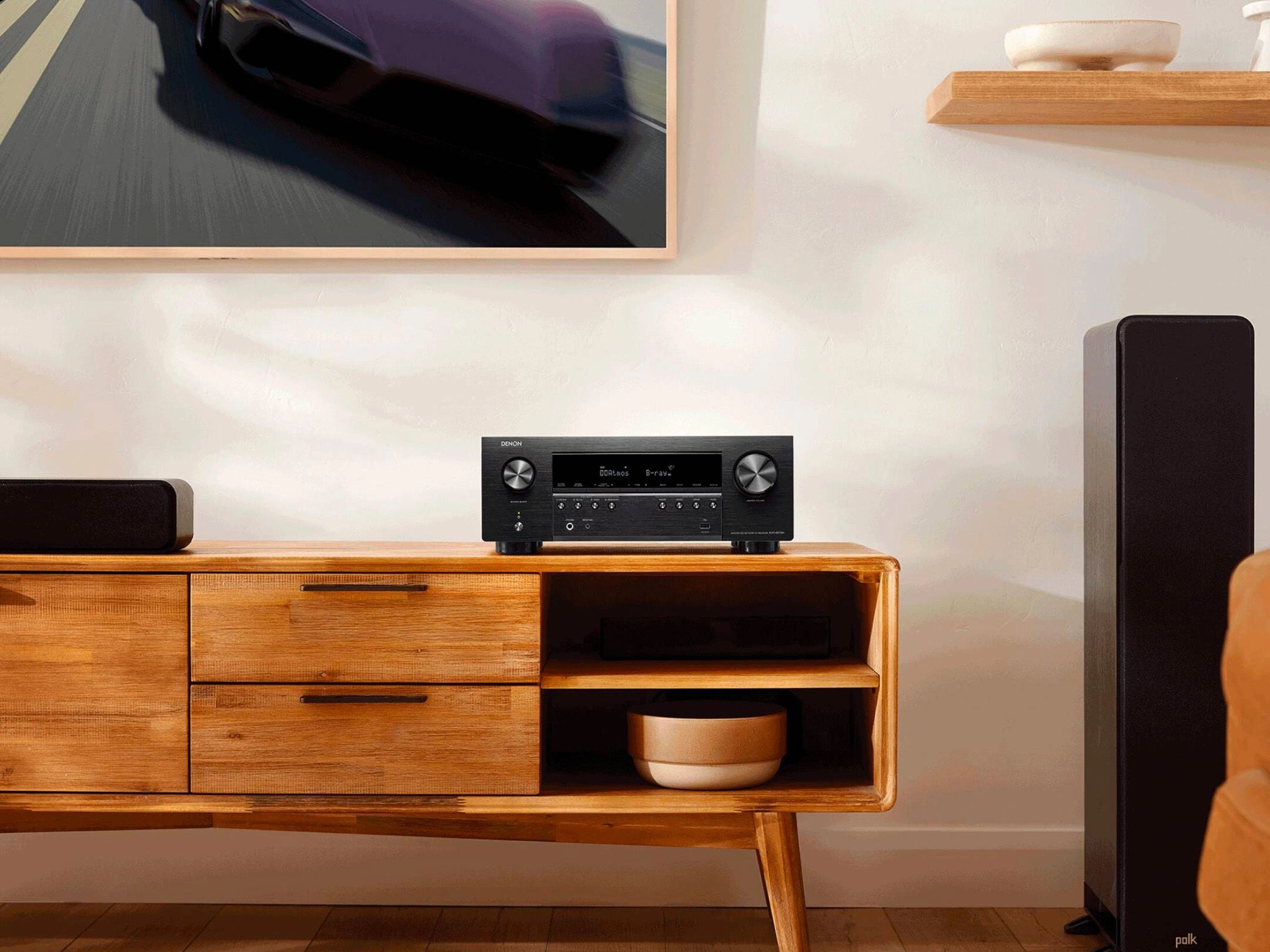 Denon AVR-S970H 7.2 Ch. 90W 8K AV Receiver Powered by HEOS™