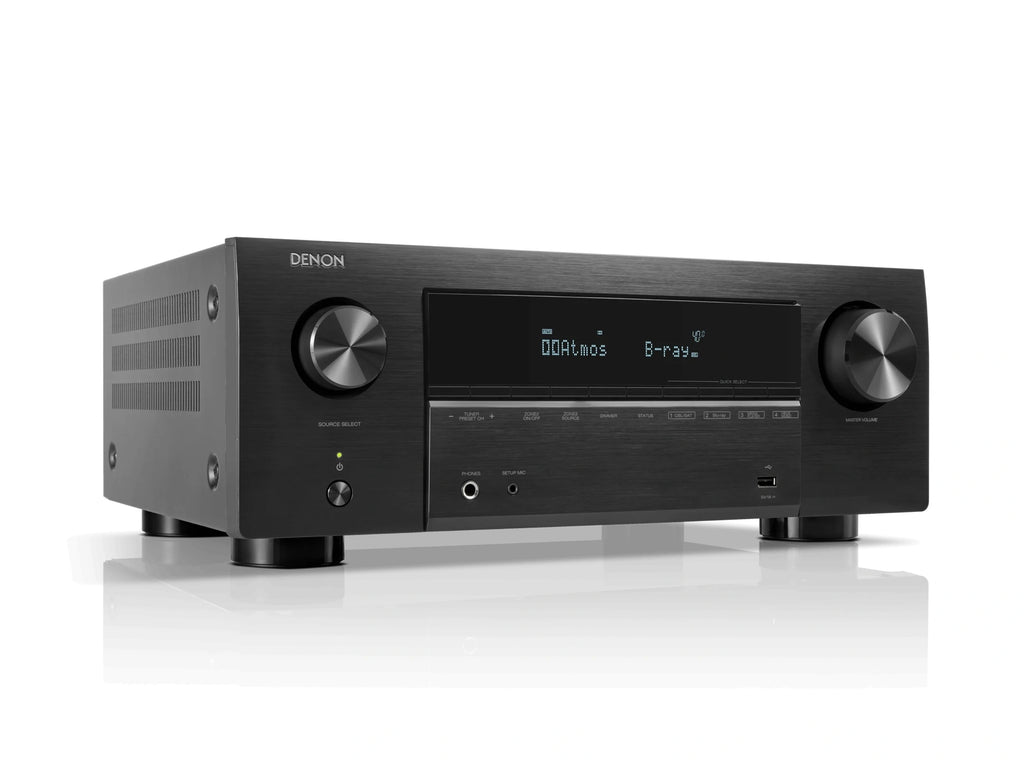 Denon AVR-X2800H DAB 7.2 Ch. 95W 8K AV Receiver Powered by HEOS™ and DAB+