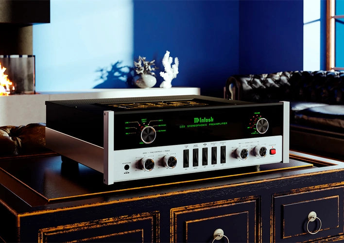 McIntosh C22 2-Channel Preamplifier Mk V Ideal for 2-Channel Audio Systems