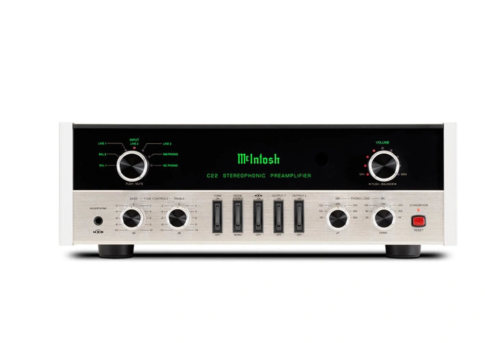 McIntosh C22 2-Channel Preamplifier Mk V Ideal for 2-Channel Audio Systems