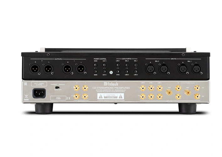 McIntosh C22 2-Channel Preamplifier Mk V Ideal for 2-Channel Audio Systems
