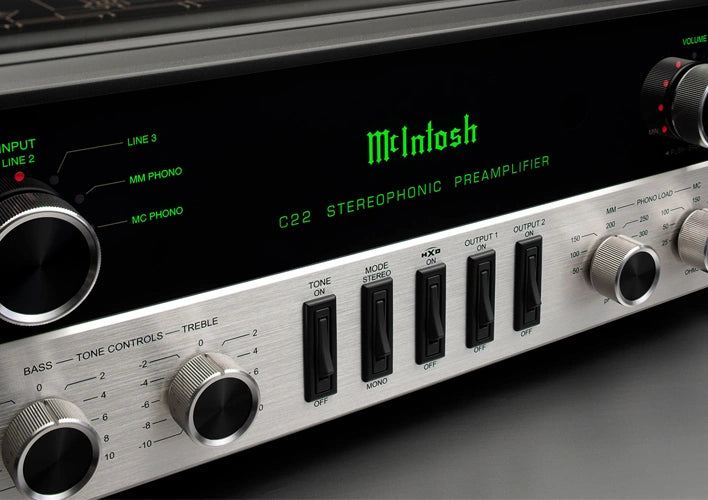 McIntosh C22 2-Channel Preamplifier Mk V Ideal for 2-Channel Audio Systems