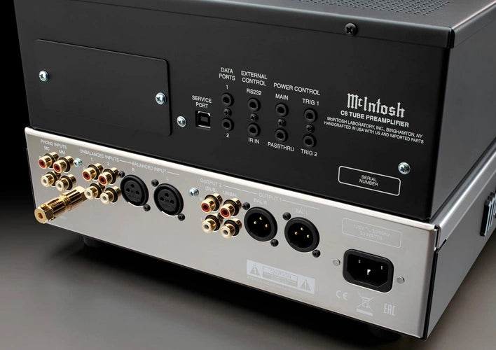 McIntosh  C8 2-Channel Preamplifier Ideal for 2-Channel Audio Systems
