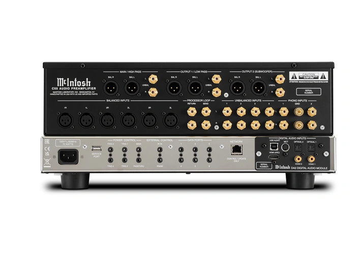 McIntosh C55 2-Channel Preamplifier Ideal for 2-Channel Audio Systems