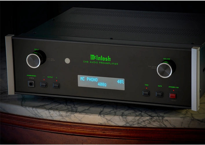 McIntosh C49 2-Channel Preamplifier Ideal for 2-Channel Audio Systems