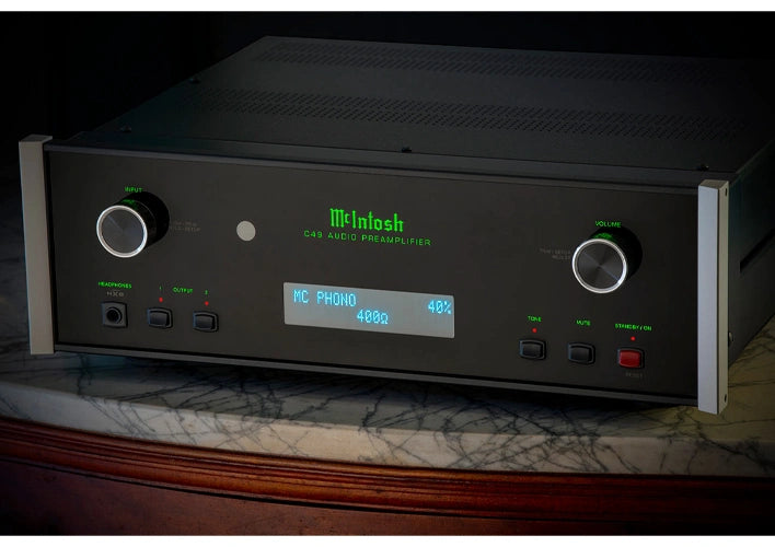 McIntosh MP100 2-Channel Phono Preamplifier Ideal for 2-Channel Audio Systems with a Turntable