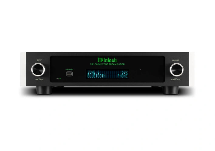McIntosh CR106 2-Channel 6-Zone Preamplifier / Audio Matrix Ideal for Distributed Audio Systems
