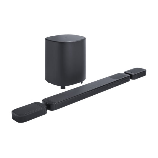JBL Bar 1000MK2 7.1.4 channel soundbar system with detachable surround speakers, MultiBeam 3.0™, Dolby Atmos® and DTS:X®