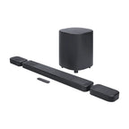 JBL Bar 1000MK2 7.1.4 channel soundbar system with detachable surround speakers, MultiBeam 3.0™, Dolby Atmos® and DTS:X®
