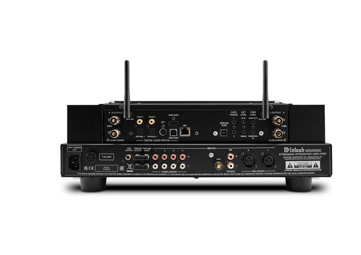McIntosh MSA5500 2-Channel Streaming Integrated Amplifier Ideal for Streaming Music with 2-Channel Audio Systems