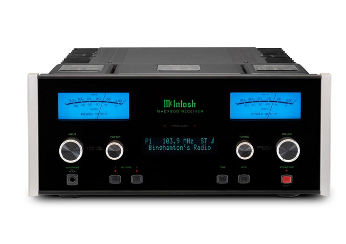 McIntosh MAC7200 2-Channel Receiver Ideal for 2-Channel Audio Systems