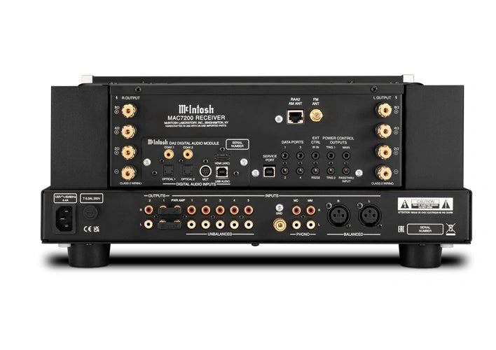 McIntosh MAC7200 2-Channel Receiver Ideal for 2-Channel Audio Systems