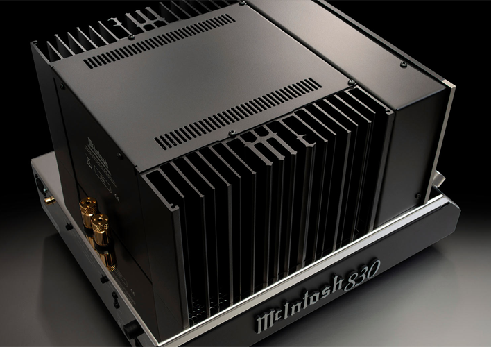 McIntosh MC830 1-Channel Power Amplifier Ideal for 2-Channel Audio Systems & Home Theater Systems