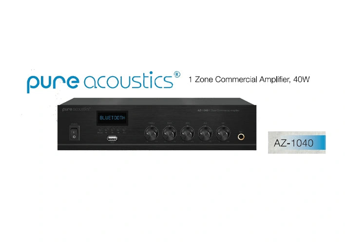 Pure Acoustic AZ-1040 Professional Stereo Amplifier