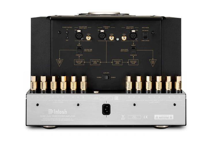 McIntosh MC901 1-Channel Power Amplifier Ideal for 2-Channel Audio Systems