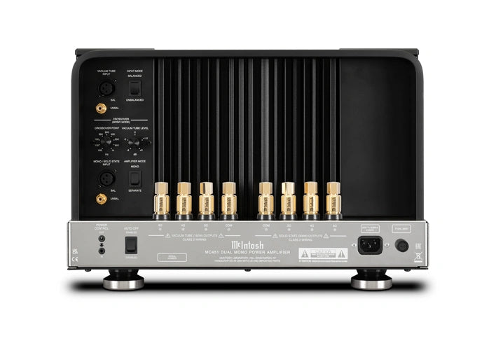 McIntosh  MC451 1-Channel Power Amplifier Ideal for 2-Channel Audio Systems