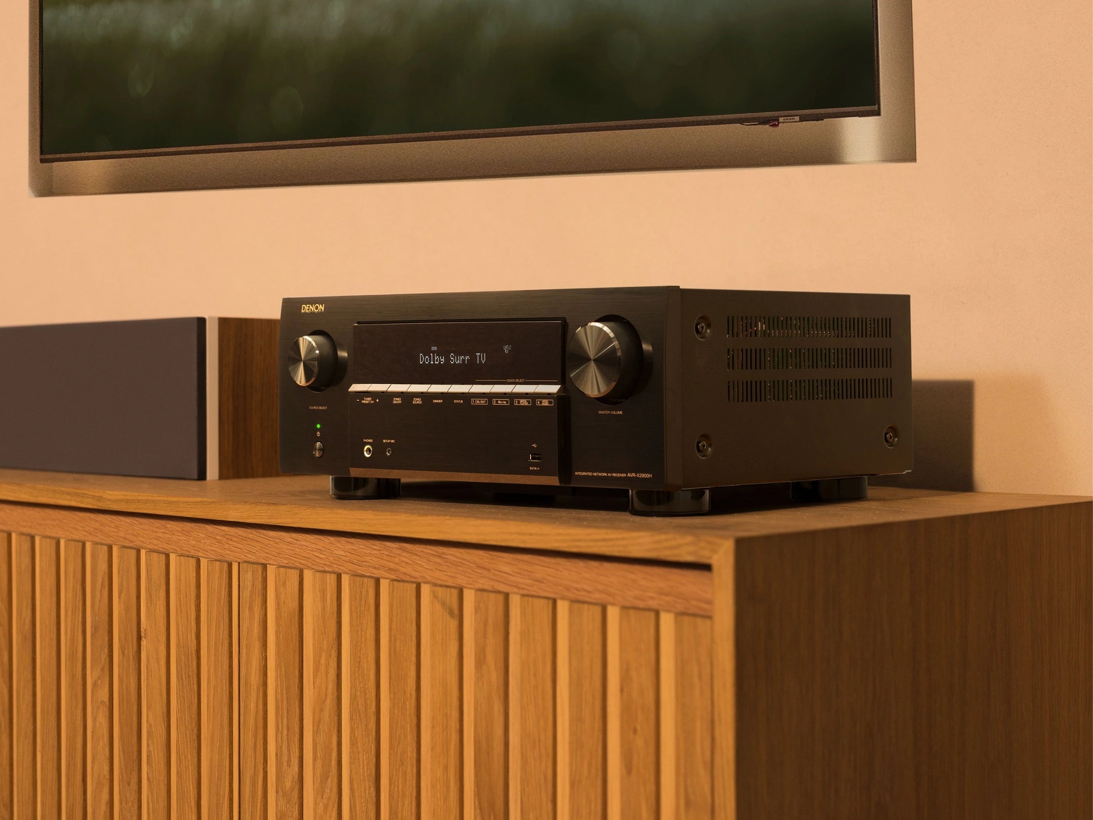 AVR-X2900H DAB 7.2 Ch. 95W 4K/8K Dolby Atmos AV Receiver Powered by HEOS™