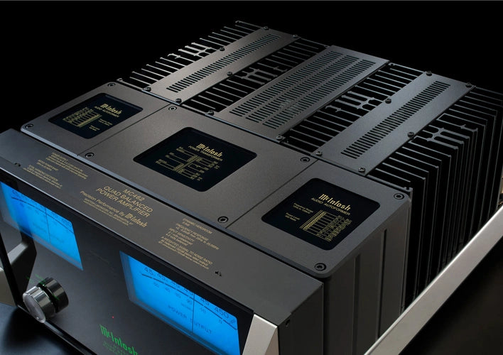 McIntosh MC462 2-Channel Power Amplifier Ideal for 2-Channel Audio Systems & Home Theater Systems
