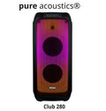 Pure Acoustic Club-280 Portable Bluetooth Karaoke Speaker