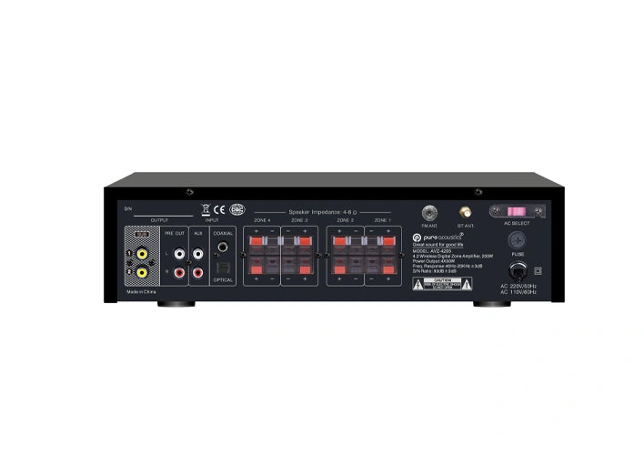 Pure Acoustic Maestra AVZ 4205 Professional Power Amplifier