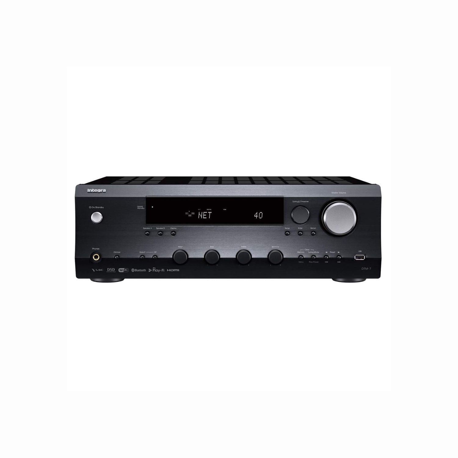 Integra DTM 7.4 Stereo Receiver | 2.1 Channel | 8K HDMI | Roon Ready | Hi-Fi Streaming Amplifier India