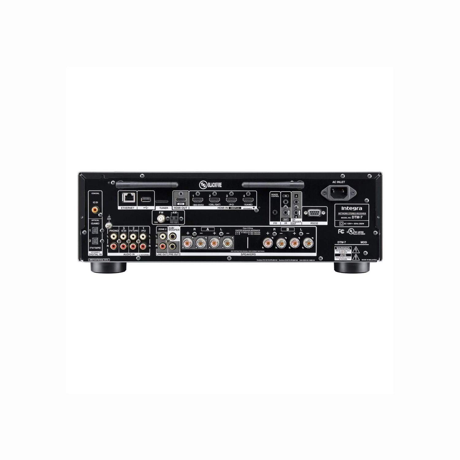 Integra DTM 7.4 Stereo Receiver | 2.1 Channel | 8K HDMI | Roon Ready | Hi-Fi Streaming Amplifier India